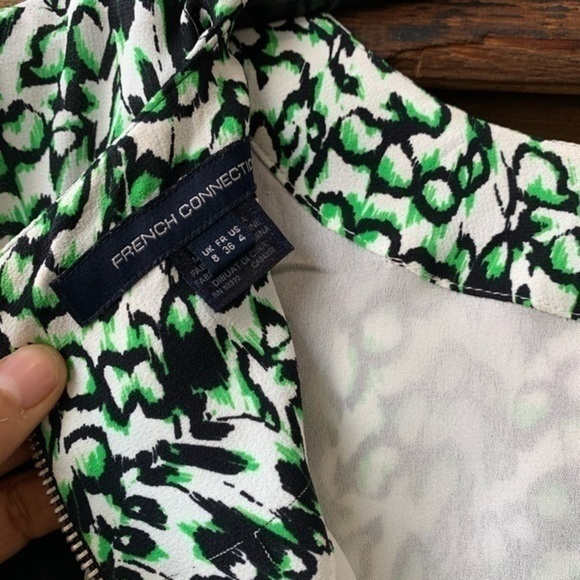 French Connection Leopard Dress Size 4